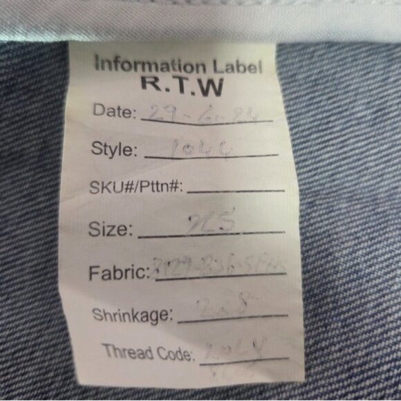 Chic DL1961 Denim Strapless Button-Up Top - Picture 8 of 8